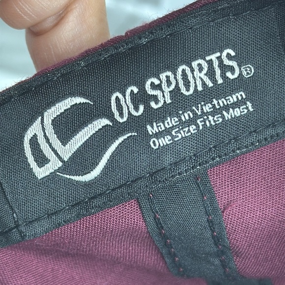 (W4) Texas A&M Cap, OC SPORTS, one size fits most. For adults. Made in Vietnam. main image 6